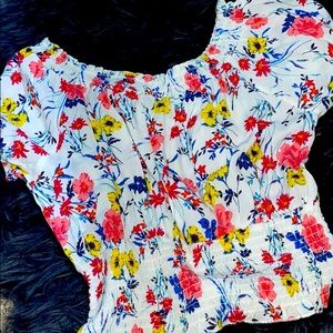 Off the shoulder shirt